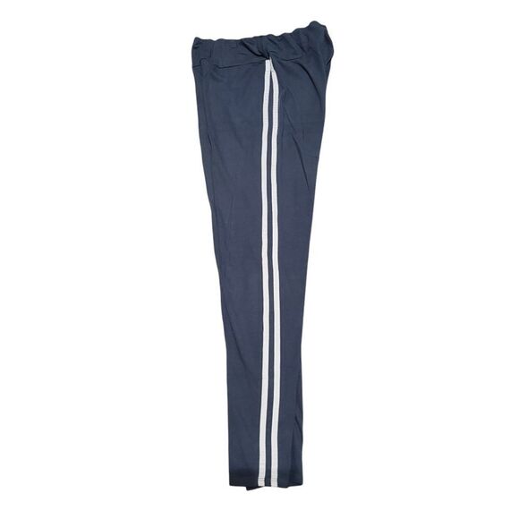 Grey sporty legging with white stripes - Picture 3 of 4